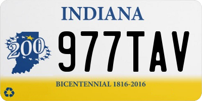 IN license plate 977TAV