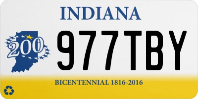 IN license plate 977TBY