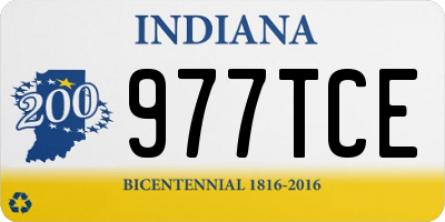 IN license plate 977TCE