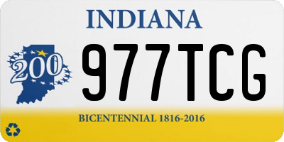 IN license plate 977TCG