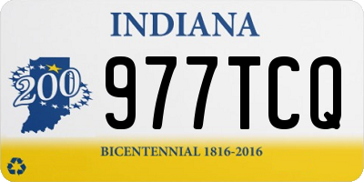 IN license plate 977TCQ