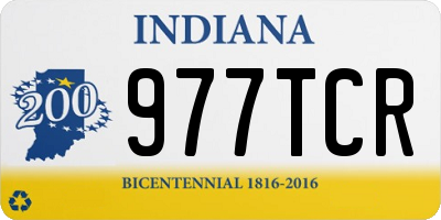 IN license plate 977TCR