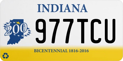 IN license plate 977TCU