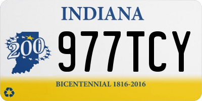 IN license plate 977TCY