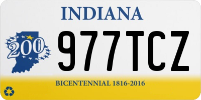 IN license plate 977TCZ