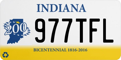 IN license plate 977TFL
