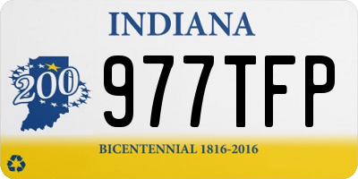 IN license plate 977TFP