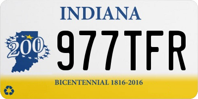 IN license plate 977TFR