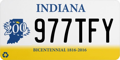 IN license plate 977TFY