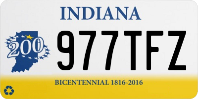 IN license plate 977TFZ