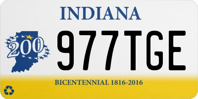 IN license plate 977TGE