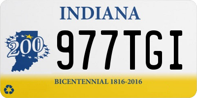 IN license plate 977TGI