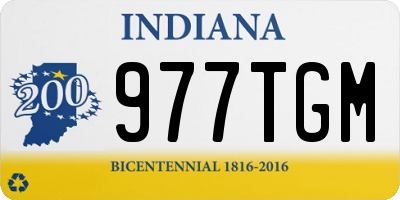 IN license plate 977TGM