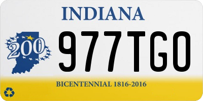 IN license plate 977TGO