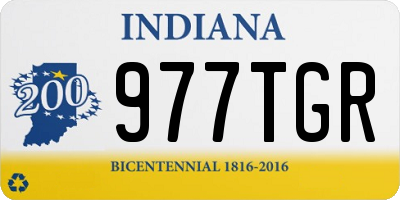 IN license plate 977TGR