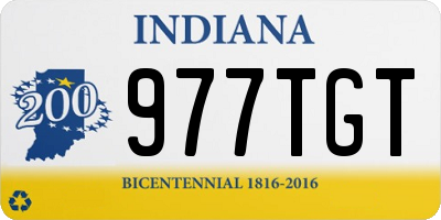 IN license plate 977TGT