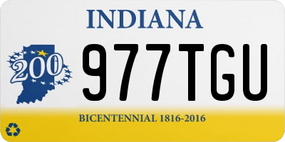IN license plate 977TGU