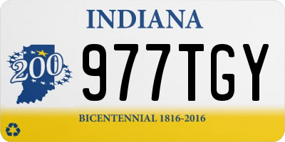 IN license plate 977TGY