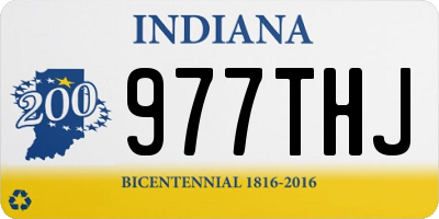 IN license plate 977THJ