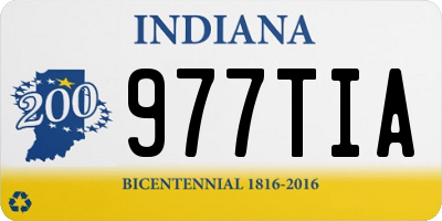 IN license plate 977TIA
