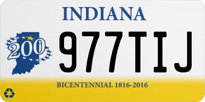 IN license plate 977TIJ