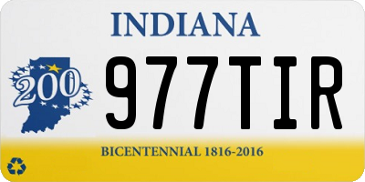 IN license plate 977TIR