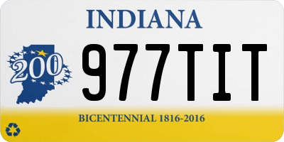 IN license plate 977TIT
