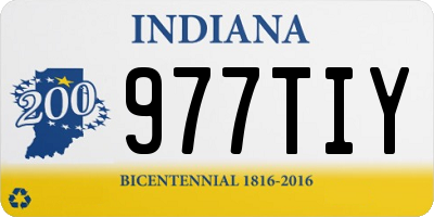 IN license plate 977TIY