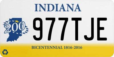 IN license plate 977TJE