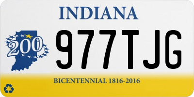 IN license plate 977TJG