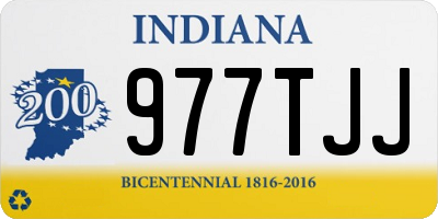 IN license plate 977TJJ