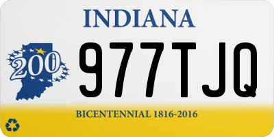 IN license plate 977TJQ