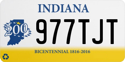 IN license plate 977TJT