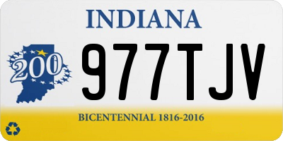 IN license plate 977TJV
