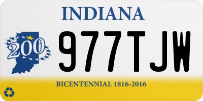 IN license plate 977TJW