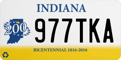 IN license plate 977TKA