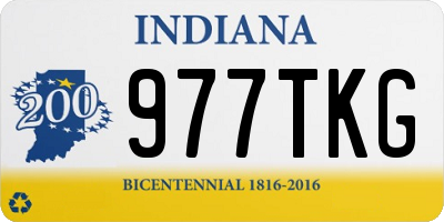 IN license plate 977TKG