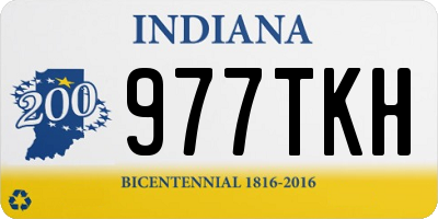 IN license plate 977TKH