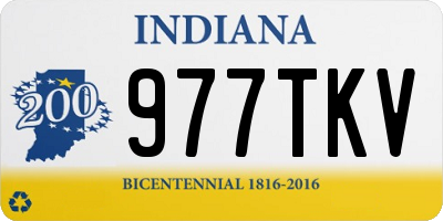 IN license plate 977TKV