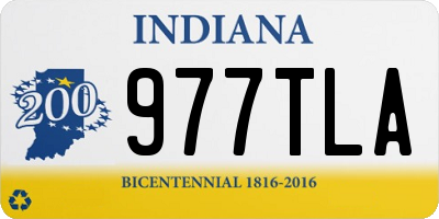 IN license plate 977TLA