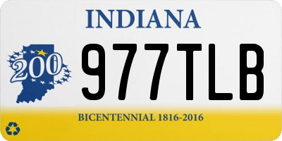IN license plate 977TLB