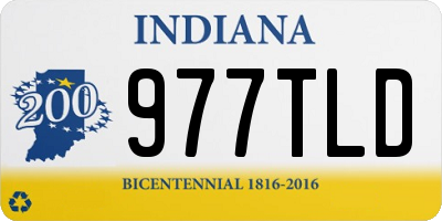 IN license plate 977TLD