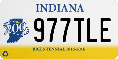 IN license plate 977TLE