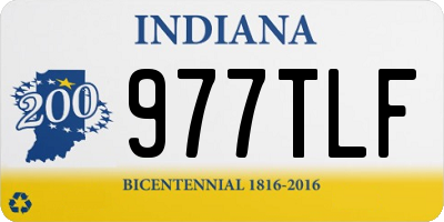 IN license plate 977TLF