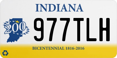 IN license plate 977TLH