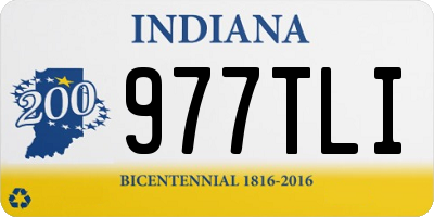IN license plate 977TLI