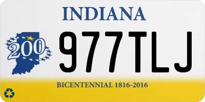 IN license plate 977TLJ