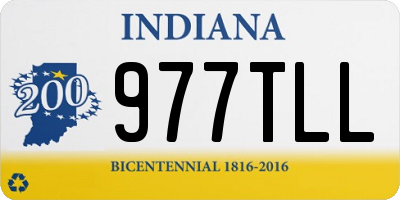 IN license plate 977TLL