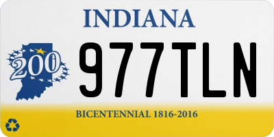 IN license plate 977TLN