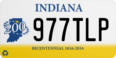 IN license plate 977TLP